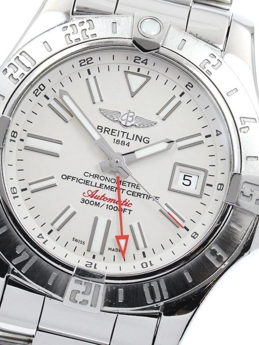 BREITLING Avenger II GMT A32390 Date beige Dial Automatic Men's Watch